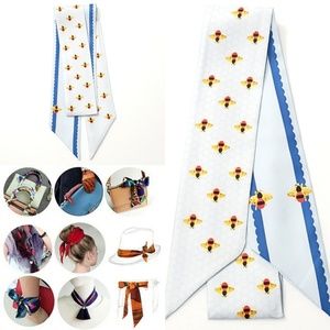 ⤵⤵2pcs Exquisite Bees Lover Design Cotton Scarves